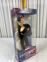 Full view of GenerationNEXT Pepsi fashion doll in original packaging showing doll details and Pepsi branding.