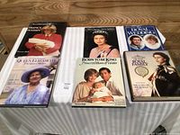 All six British Royal Family books laid out on table