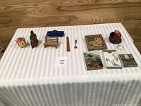 Group shot of all 12 items laid out on table