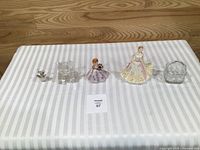All five items lined up on table