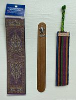 All three bookmarks side by side