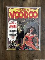 Cover of May 1970 Tales of Voodoo comic magazine with vintage horror-themed artwork.