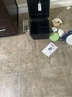 Open carry case, manual, pads, glove