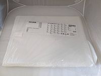 Photo of the unopened packaged Skubb hanging clothes organizer with visible SKU and labeling.