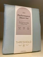 Front of sealed Threshold Performance Sheet Set package