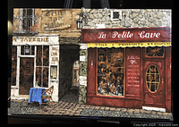 Full view of Viktor Shvaiko Le Petite Cave hand-embellished giclée canvas