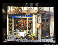 Full view of the unstretched canvas print showing entire artwork