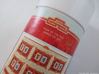 Close-up of tube showing Year of the Rat 2008 label