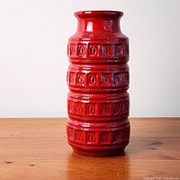 Front view showcasing full height and relief design