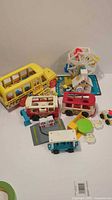 Group shot of all Fisher-Price items