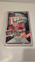 Front view of sealed 1991 Upper Deck NFL Football box