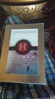 Box set cover showing the title 'Hockey: A People's History' with a large letter H and hockey imagery.