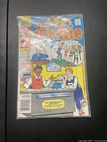 Front cover of Archie Comic Book No.366 showing colorful cartoon characters including Archie and Ms. Purple on school guidance counselor desk.
