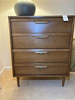 Front view of the dresser