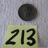 Front view of the coin showing the portrait of Robert L. Borden, the inscription, and the year 1911.