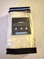 Front of sealed Sheex pillowcase package