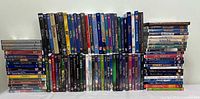 Overview of entire lot of Disney DVD cases