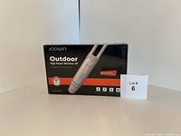 Front of sealed box showing product image and branding for Joowin Outdoor High Power Wireless Access Point JW-EW74.