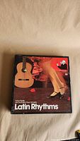 Front of Latin Rhythms box showing artwork and titles