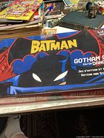 Photo of the sealed The Batman Gotham City in Danger board game box showing front cover artwork and title.