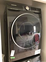Front view of dryer showing full appearance and finish