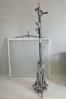 Full view of stand extended with filter behind