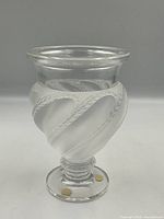 Front view showing overall shape and leaf pattern