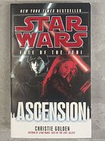 Front cover of the Star Wars: Fate of the Jedi Ascension book showing the cover art and title.