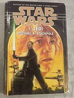Front cover of Star Wars I, Jedi hardcover book showing detailed colorful character artwork.