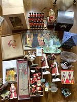 Overview of entire mixed lot arranged on floor