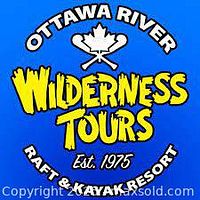 Logo graphic displaying 'Ottawa River Wilderness Tours'