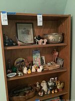 Entire shelving unit showing full assortment of items