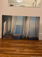 Full front view of stretched canvas print showing entire image