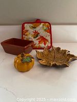 Group shot of all six fall-themed items