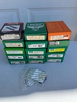 Main view of stacked die set boxes and accessory kits