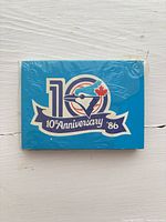 Front of sealed pack with 10th Anniversary ’86 Blue Jays logo