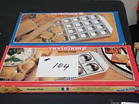 Both boxed Raviolamp molds, Chef and Classici versions
