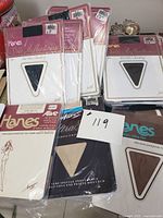 Grouped sealed Hanes pantyhose packages