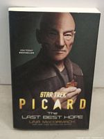 Front cover showing Star Trek Picard image and book title