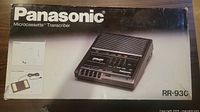 Panasonic RR-930 retail box front showing product image and branding