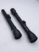 Both rifle scopes side-by-side