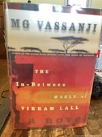 Front cover of signed hardcover book