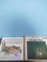 Photo showing the cover of Doctor Zhivago soundtrack and Tchaikovsky World of Strings albums.