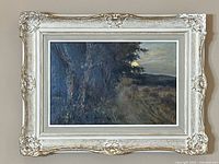 Framed painting full view