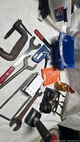 overview of all hand tools laid out