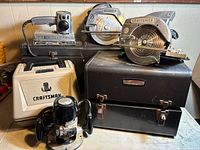 Group shot showing all tools and cases
