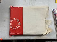 Front of Expo 67 envelope showing logo and wear