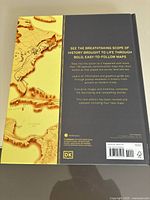 Back cover of the book showing description and publishing information.