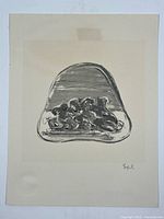 Photolithograph image showing the entire artwork with white border and signature visible.