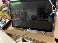 Front view of Apple 27-inch display monitor